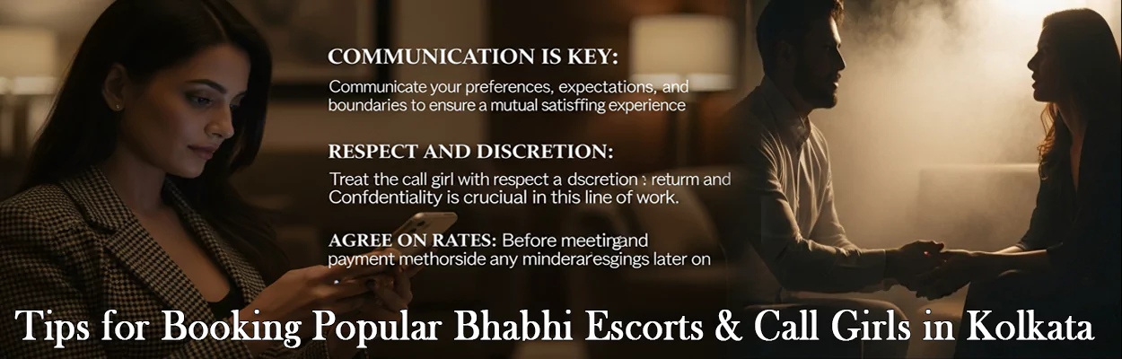 Tips for Booking Popular Bhabhi Escorts & Call Girls in Kolkata
