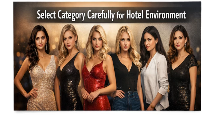 Select the Right Escorts Category for Hotel Meetings Select the Right Escorts Category for Hotel Meetings